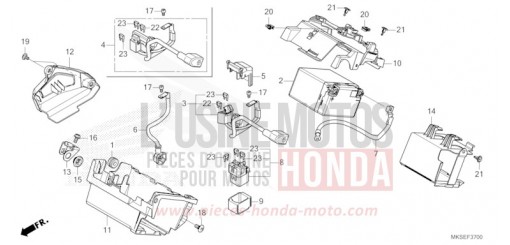 BATTERIE CRF1100AM de 2021